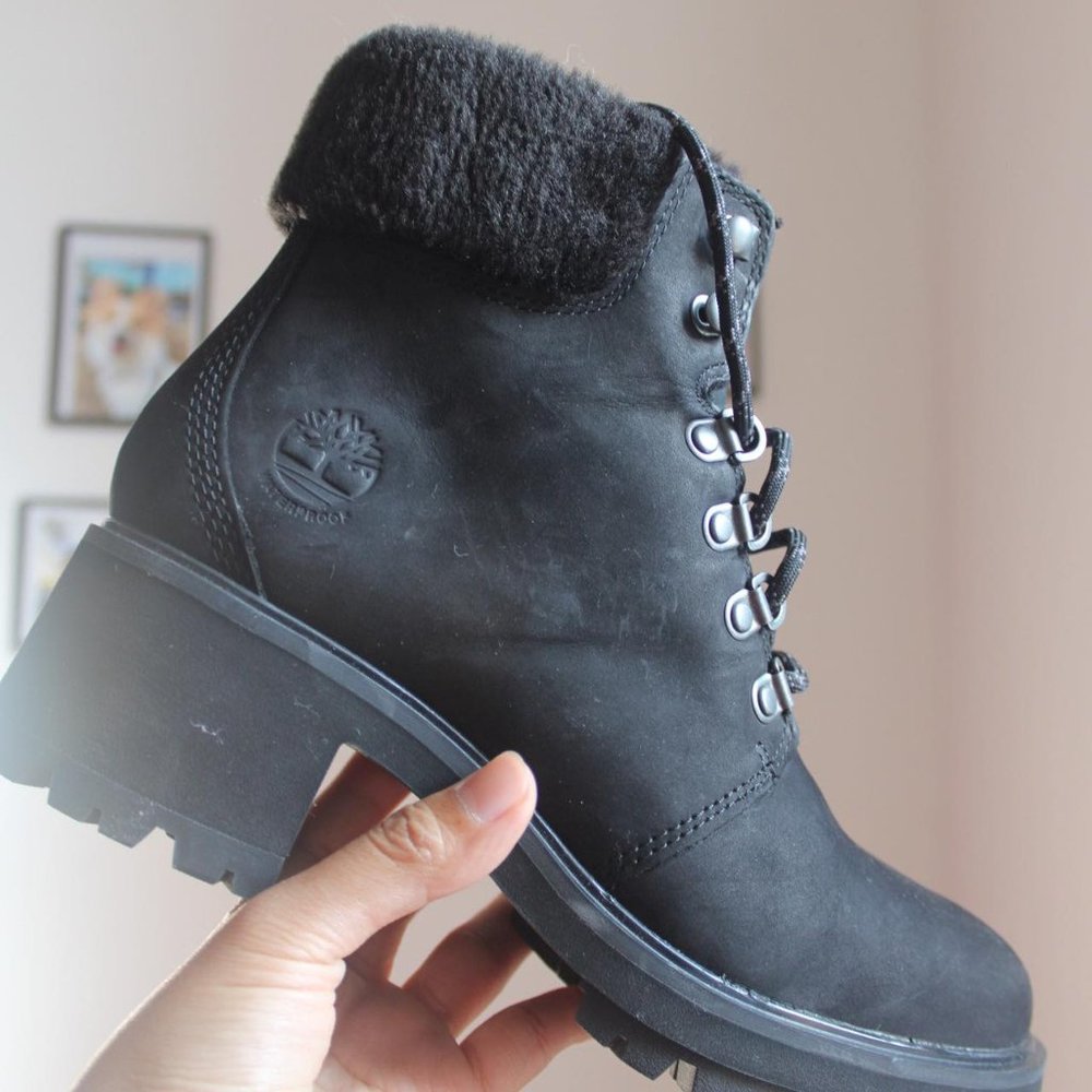 Timberland Mid hiker boots Nubuck size 7 - Picture 4 of 4